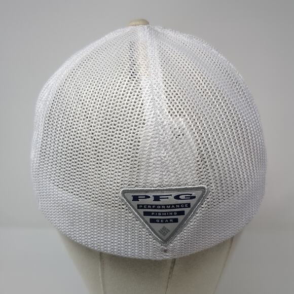PFG Performance Fishing Gear Fitted Trucker Hat Beige XL Columbia - Picture 6 of 9